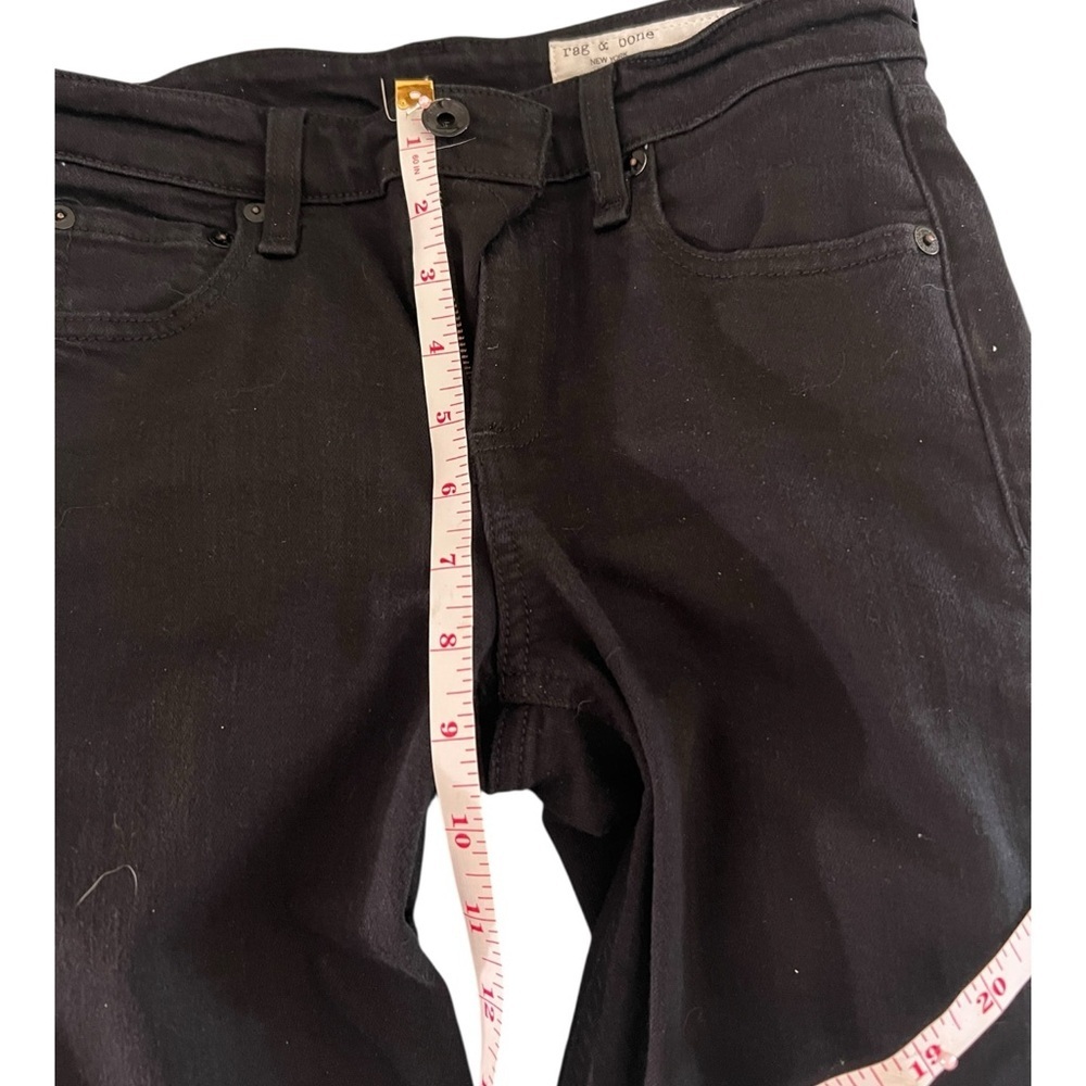 Rag & Bone Charcoal Denim Jeans - Picture 2 of 10